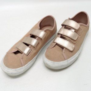 Vans Rose Gold Soft Suede Sneakers